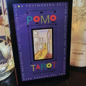 UNIQUE!! - PoMo Tarot by Brian Williams - Harper Collins 1st Edition - c. 1994